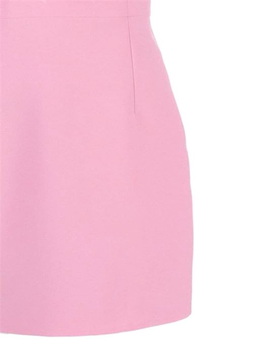 Abito rosa bubblegum  con dettagli in piume NEW ARRIVALS | NA01LN0190IPINK